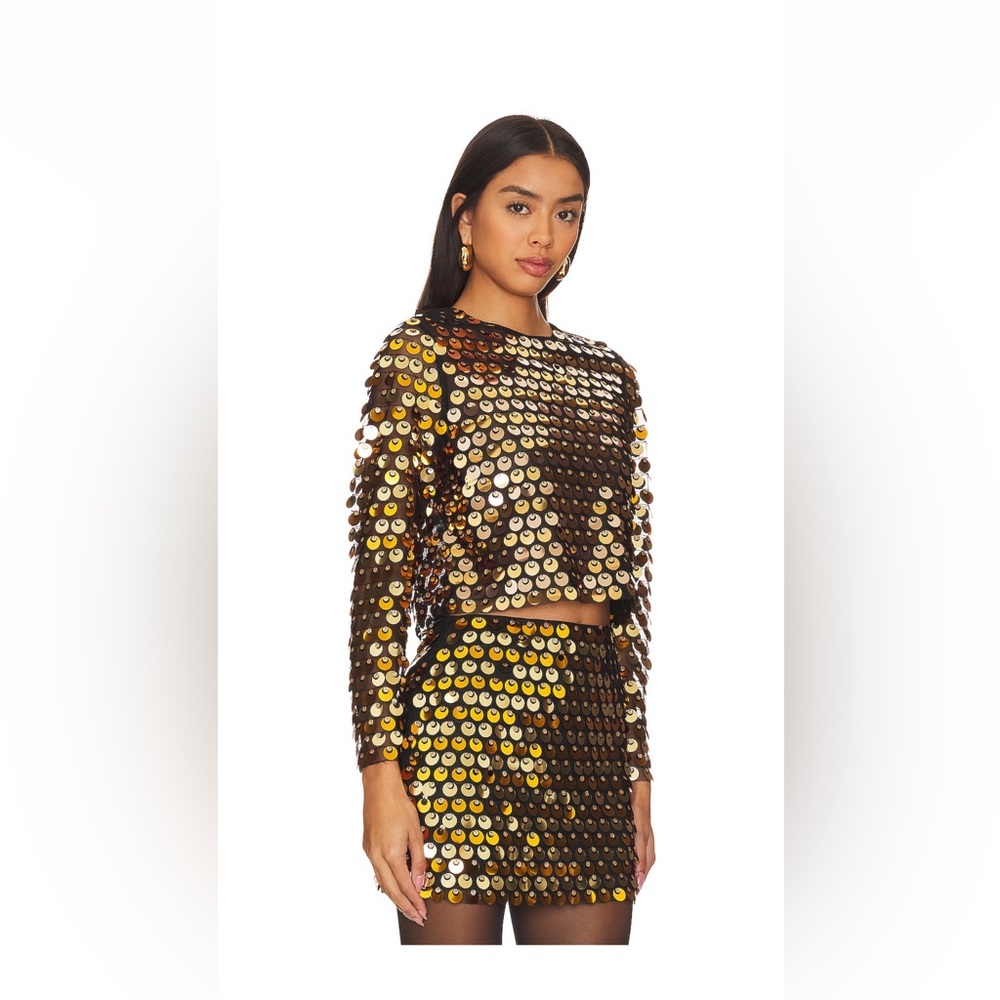 Mina Top in Gold REVOLVE
Line & Dot - Picture 3 of 4